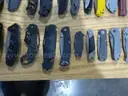 Lot of approx. (102) Single Blade Knives.