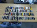 Lot of approx. (102) Single Blade Knives.