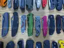 Lot of approx. (102) Single Blade Knives.