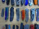 Lot of approx. (102) Single Blade Knives.