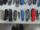 Lot of approx. (105) Single Blade Knives.
