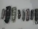 Lot of approx. (105) Single Blade Knives.