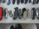 Lot of approx. (105) Single Blade Knives.