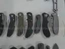 Lot of approx. (105) Single Blade Knives.