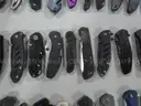 Lot of approx. (105) Single Blade Knives.