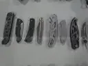Lot of approx. (105) Single Blade Knives.