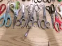 Lot of Approx. 100 Pairs of Scissors and 10 Letter Openers.