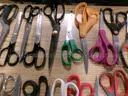 Lot of Approx. 100 Pairs of Scissors and 10 Letter Openers.
