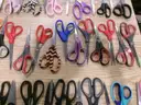Lot of Approx. 100 Pairs of Scissors and 10 Letter Openers.