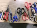 Lot of Approx. 100 Pairs of Scissors and 10 Letter Openers.