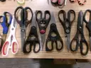 Lot of Approx. 100 Pairs of Scissors and 10 Letter Openers.
