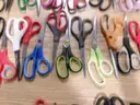 Lot of Approx. 100 Pairs of Scissors and 10 Letter Openers.