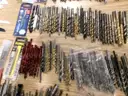 Lot of Various Drill Bits, Screwdriver Bits and Saw Blades.