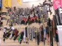 Lot of Various Drill Bits, Screwdriver Bits and Saw Blades.