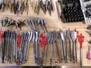 Lot of Various Drill Bits, Screwdriver Bits and Saw Blades.