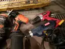 Lot of Various Battery Operated and Electric Drills and Tools.
