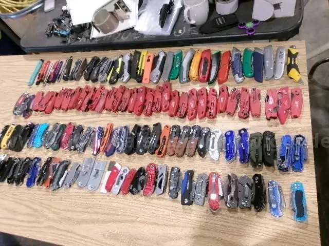 Lot of (120) Various Box Knives.