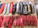 Lot of (120) Various Box Knives.