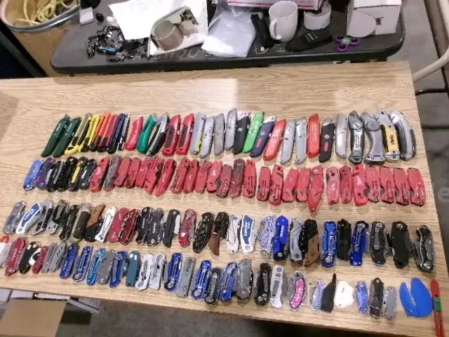 Lot of (120) Various Box Knives.