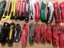 Lot of (120) Various Box Knives.