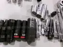 Lot of Socket Ratches, Drives, Wrenches and Other Tools.