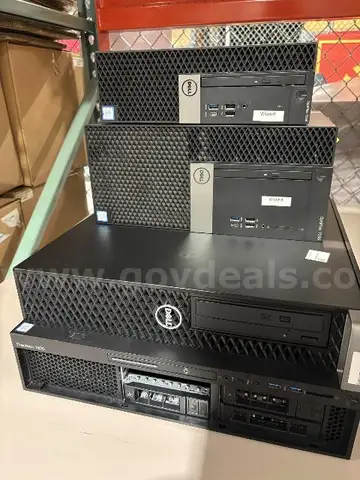 Lot of (1) Dell Precision 7820, (1) OptiPlex 7050 and (1) 7060.