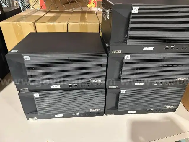 Lot of (5) Lenovo M90t.