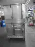 Lot of (1) Stainless Steel Double Oven.