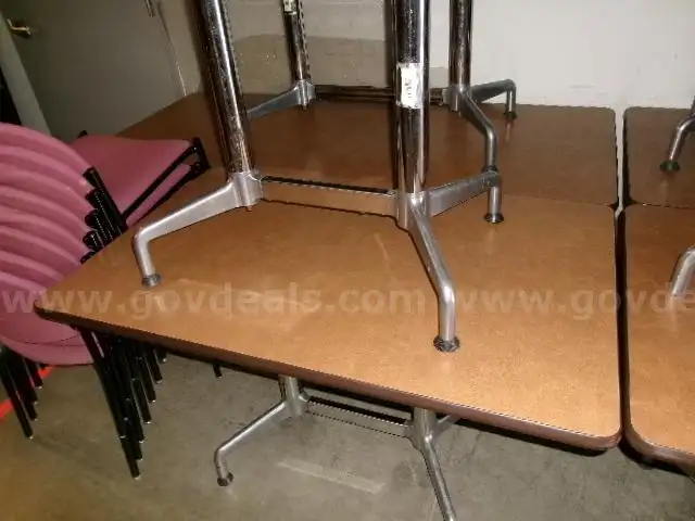 Lot of (10) Assorted Tables.