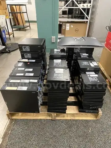 Lot of (79) Dell and HP Brand Desktop System Towers.