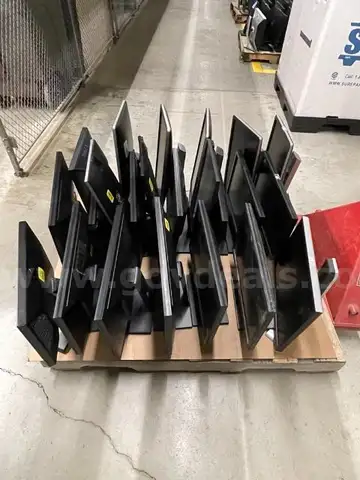 Lot of (23) HP and Dell Brand Monitors.