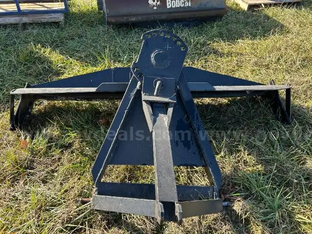 Lot of (1) 3-Point 6' Box Blade Attachment.