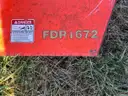 Lot of (1) LandPride FDR1672 Finishing Mower.