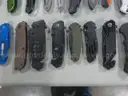 Lot of (100) Single Blade Knives.
