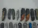 Lot of (100) Single Blade Knives.