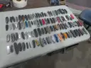 Lot of (100) Single Blade Knives.