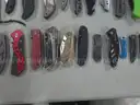 Lot of (105) Single Blade Knives.