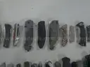 Lot of (105) Single Blade Knives.