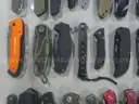 Lot of (105) Single Blade Knives.
