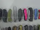 Lot of (103) Single Blade Knives.