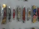 Lot of (90) Wood Knives.