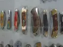 Lot of (90) Wood Knives.