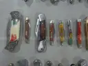 Lot of (90) Wood Knives.