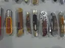 Lot of (90) Wood Knives.