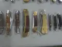Lot of (90) Wood Knives.