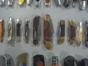 Lot of (110) Wood Knives.