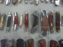 Lot of (110) Wood Knives.