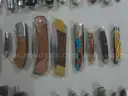 Lot of (110) Wood Knives.