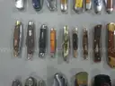 Lot of (110) Wood Knives.