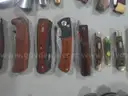Lot of (110) Wood Knives.